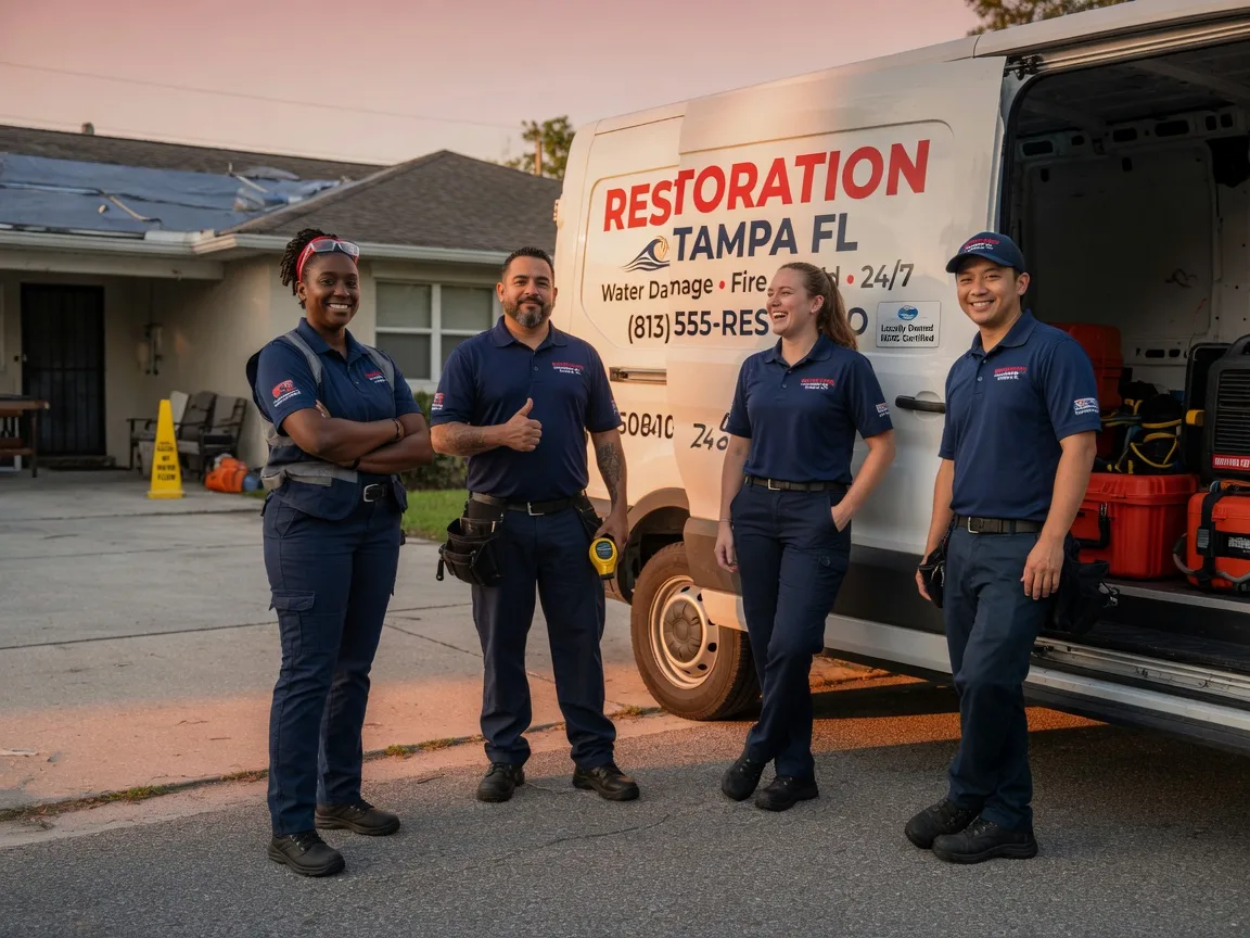 Water Damage Restoration company in Minto, ND